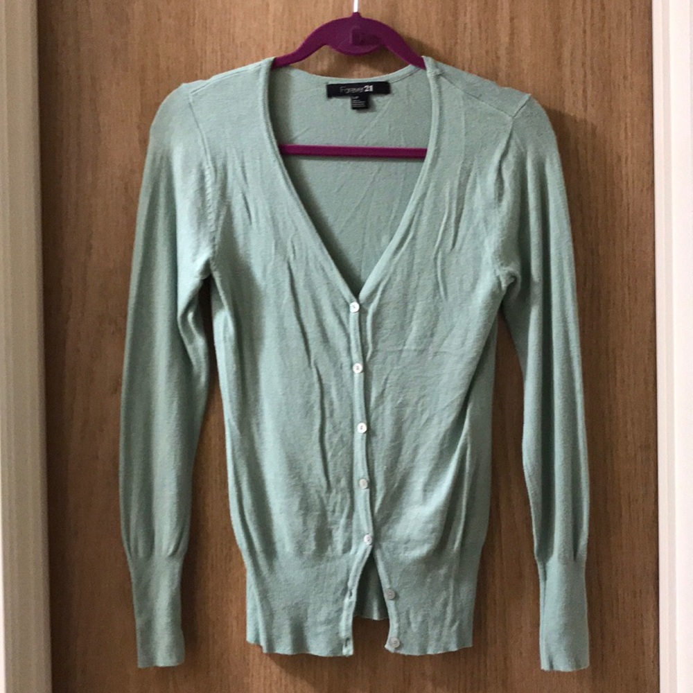 Forever 21 viscose/polyamide Cardigan